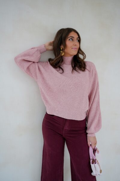 Lisha Sweater Pink * - Afbeelding 3