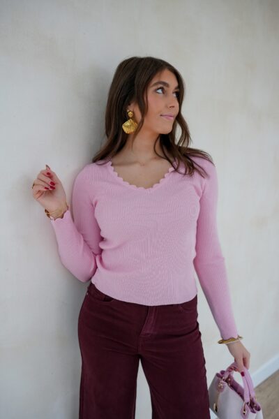 Nova Sweater Pink * - Afbeelding 5