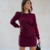 Lofty Manner Top Thyrsa Burgundy