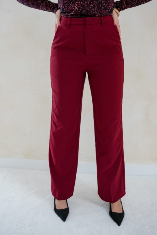 Noah Pantalon Bordeaux