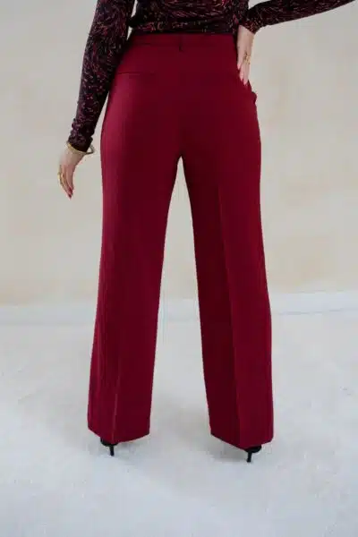 Noah Pantalon Bordeaux - Afbeelding 2