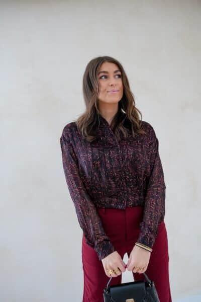 Lofty Manner Blouse Astrid Swirl Print - Afbeelding 5