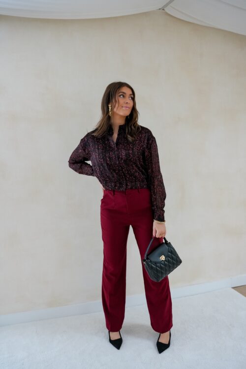 Alternative view of Lofty Manner Blouse Astrid Swirl Print