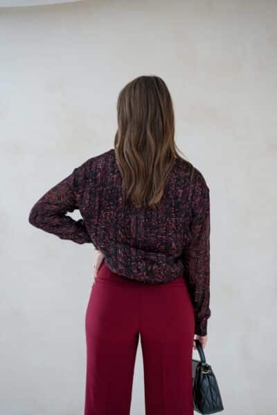 Lofty Manner Blouse Astrid Swirl Print - Afbeelding 3