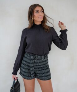 Alternative view of Lofty Manner Short Ebba Black