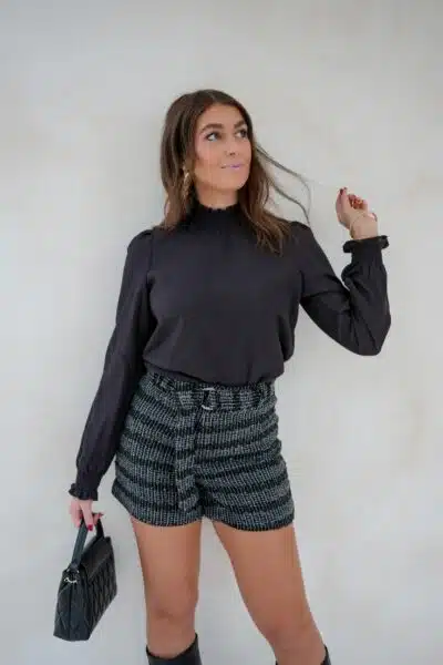 Lofty Manner Blouse Tova Grey