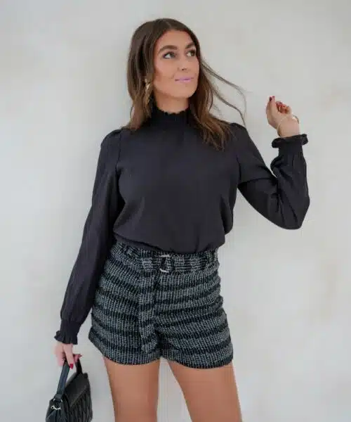 Alternative view of Lofty Manner Short Ebba Black