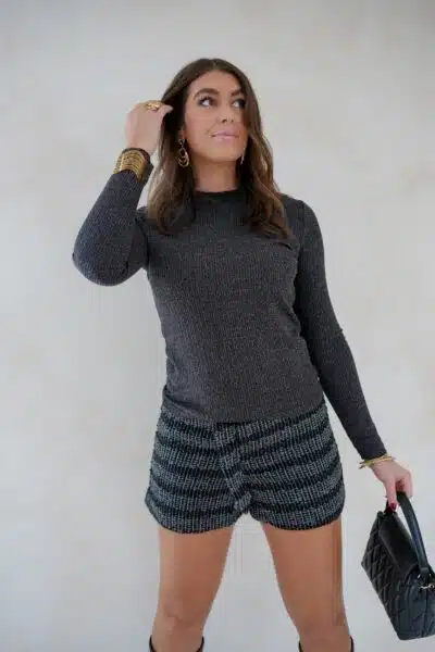 Lofty Manner Sweater Iselin Grey - Afbeelding 3