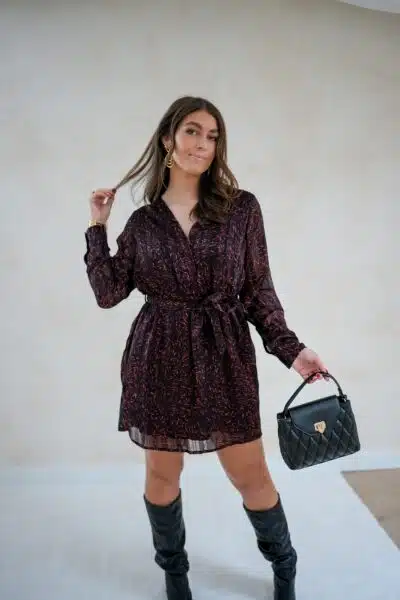Lofty Manner Dress Freja Swirl - Afbeelding 5
