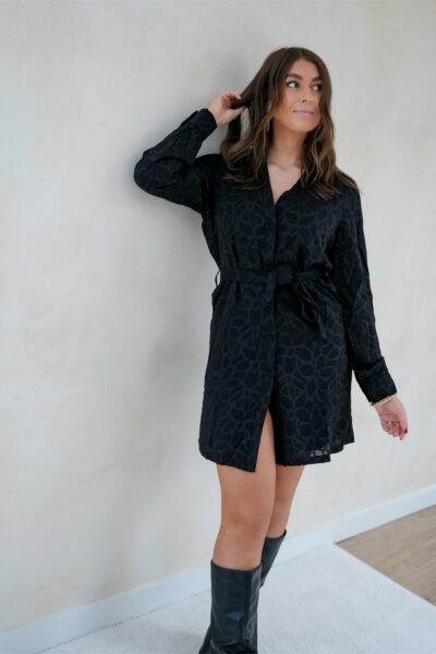 Lofty Manner Dress Lina Black - Afbeelding 3