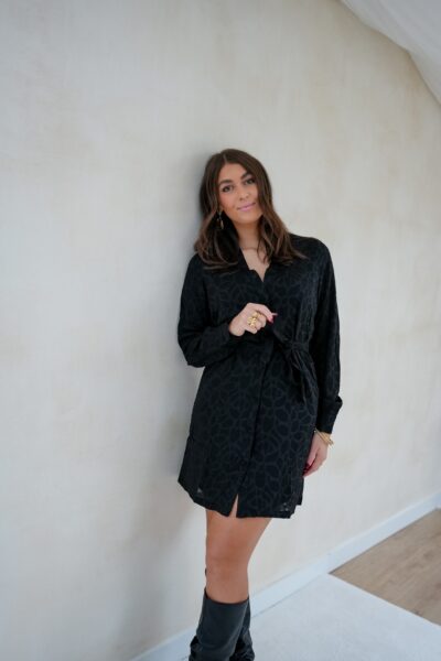 Lofty Manner Dress Lina Black - Afbeelding 4