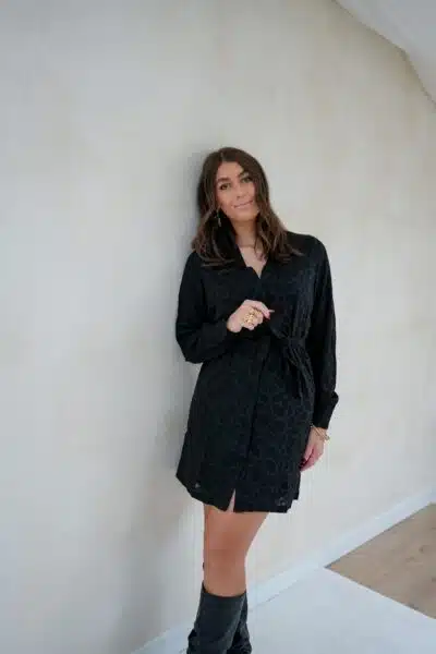 Lofty Manner Dress Lina Black - Afbeelding 4