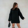 Kae Knitted Dress Black