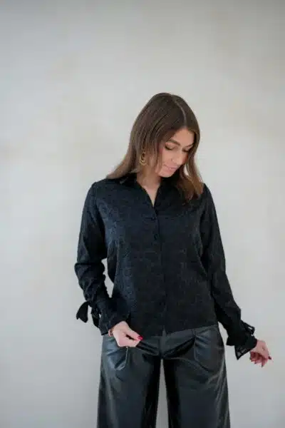 Lofty Manner Blouse Mette Black - Afbeelding 4