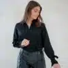 Lofty Manner Blouse Mette Black
