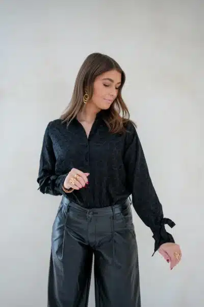 Lofty Manner Blouse Mette Black