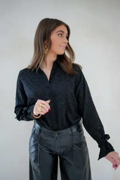 Lofty Manner Blouse Mette Black - Afbeelding 5