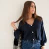 Cece Cardigan Navy
