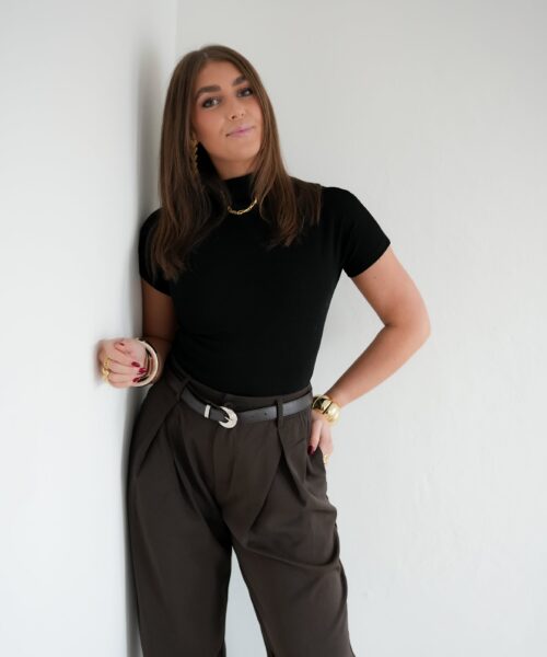 Alternative view of Cita Pantalon Dark Brown ^