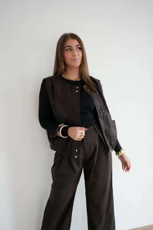 Alternative view of Georgia Gilet Brown