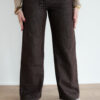 Suze Straight Jeans Brown 9128