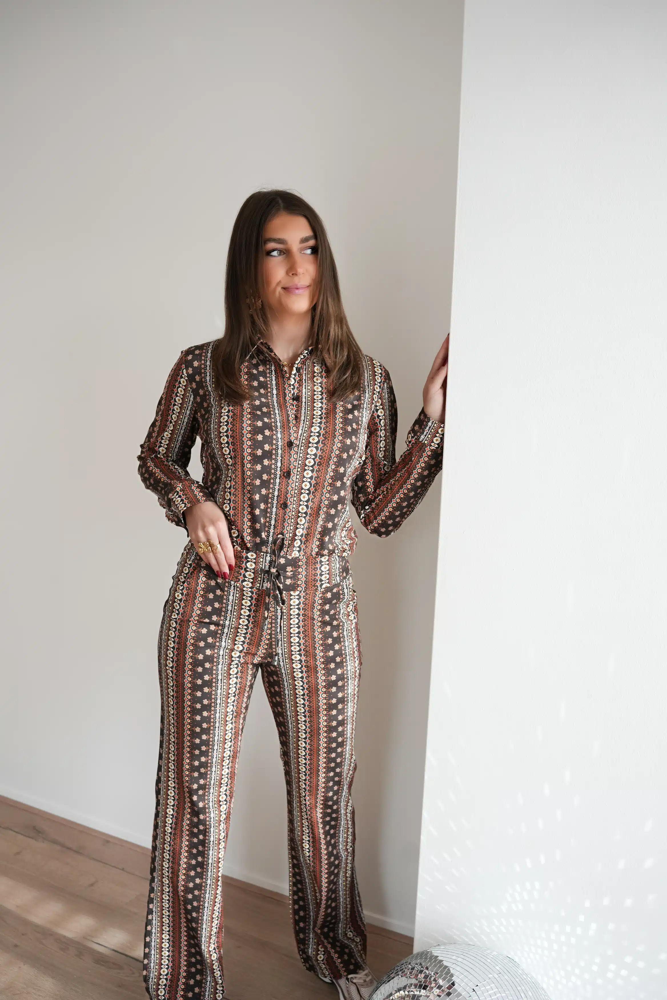 Mi Piace Travel Blouse Boho Print > - Afbeelding 4