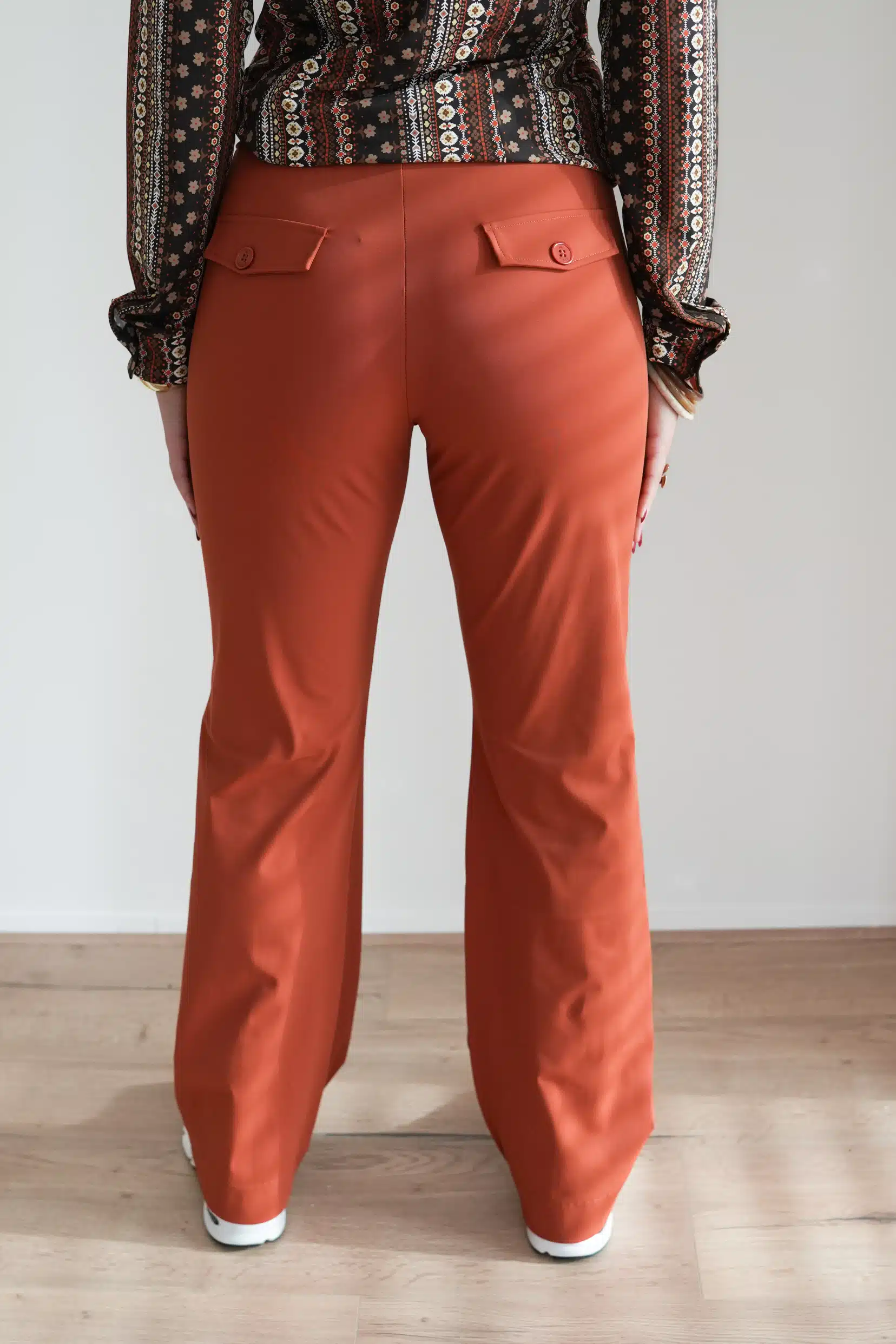 Mi Piace Travel Straight Pants Rust > - Afbeelding 5
