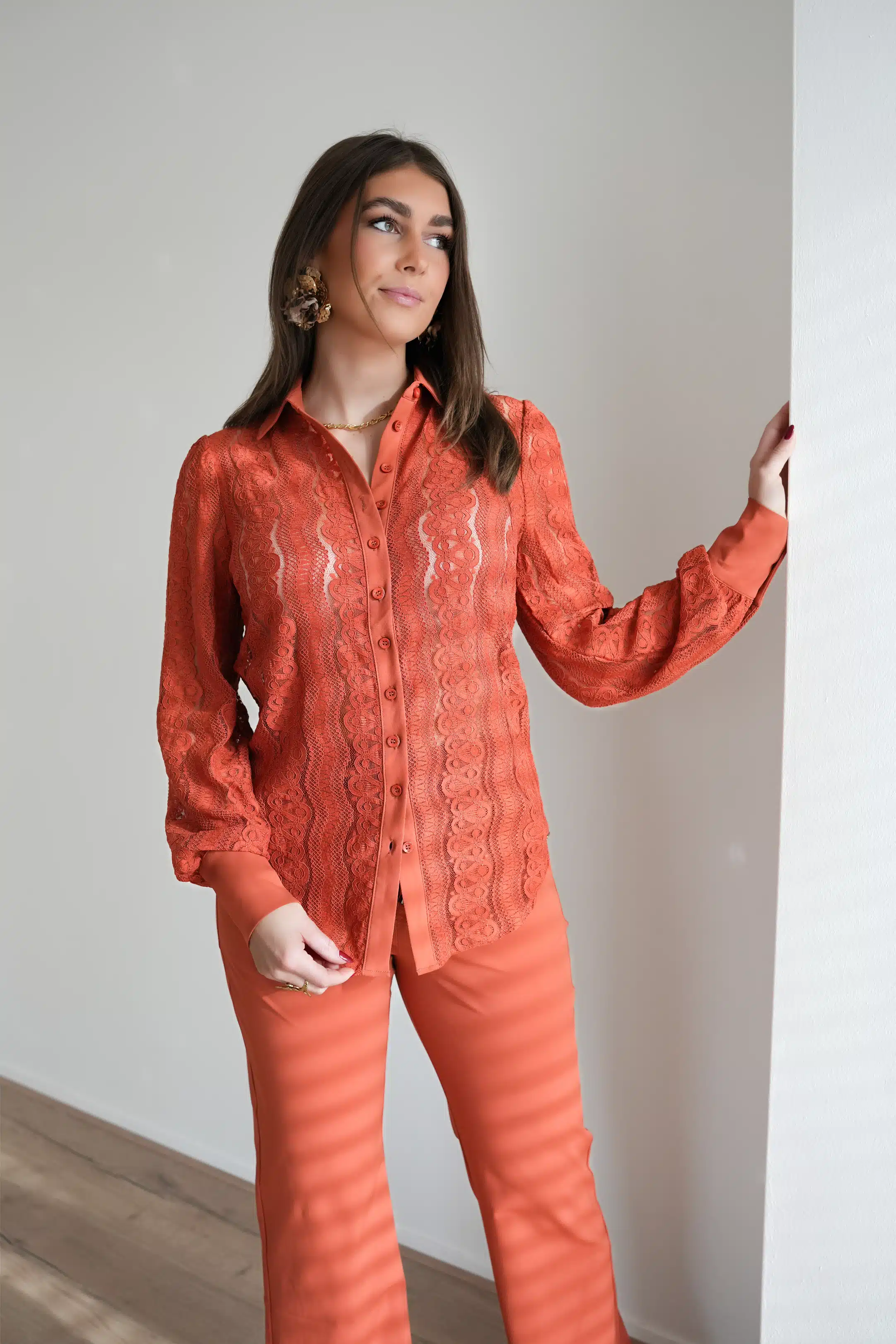 Mi Piace Blouse Kant Rust >