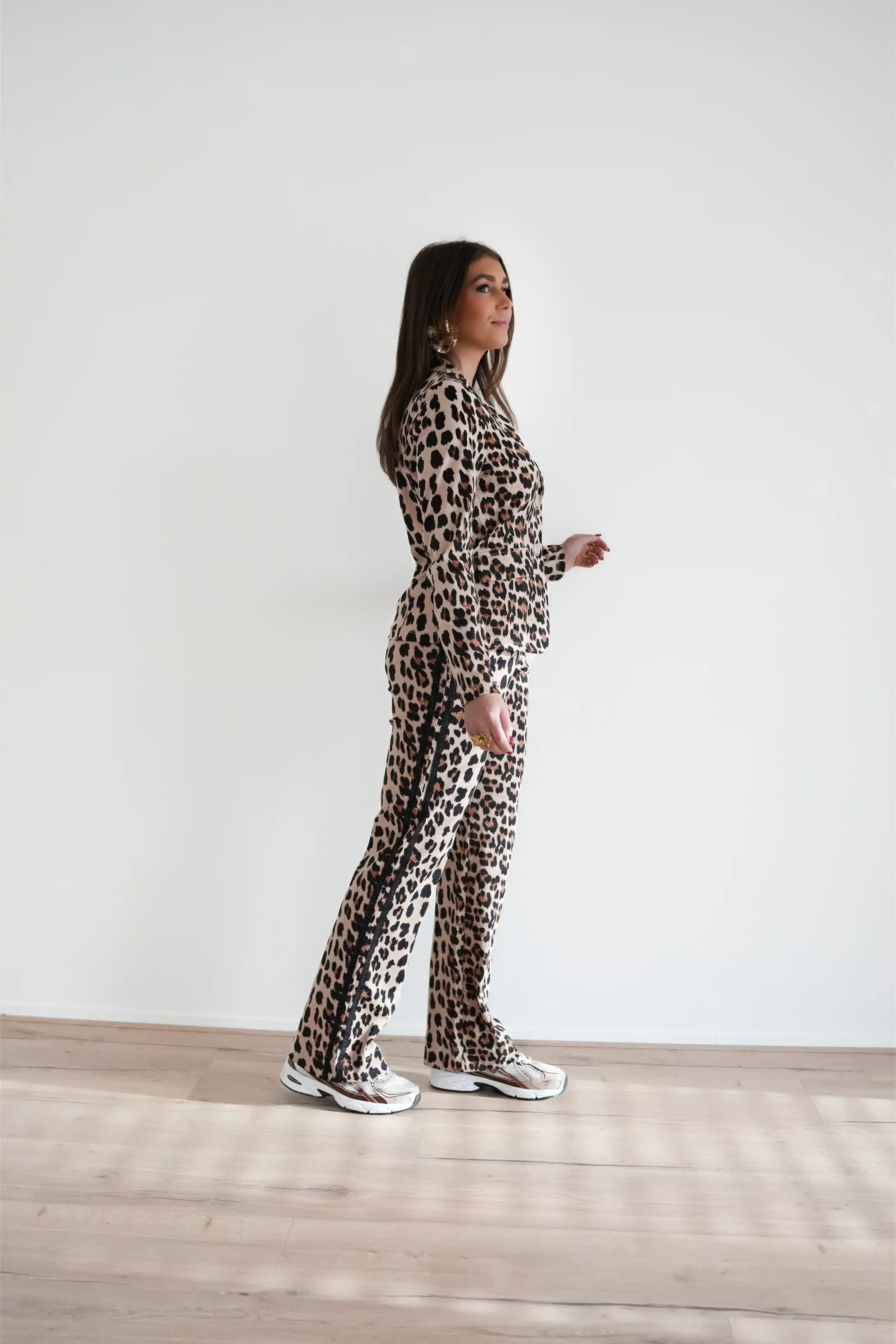 Mi Piace Trouser Straight Leopard - Afbeelding 6