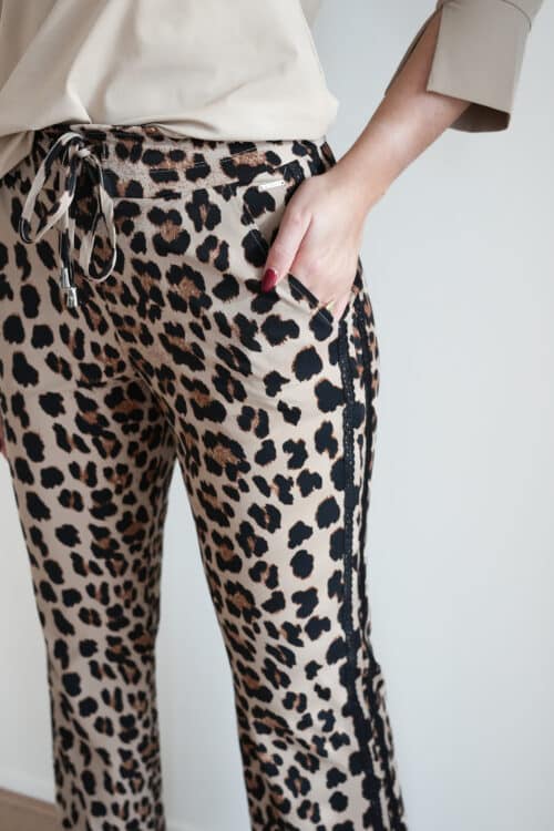 Alternative view of Mi Piace Trouser Straight Leopard