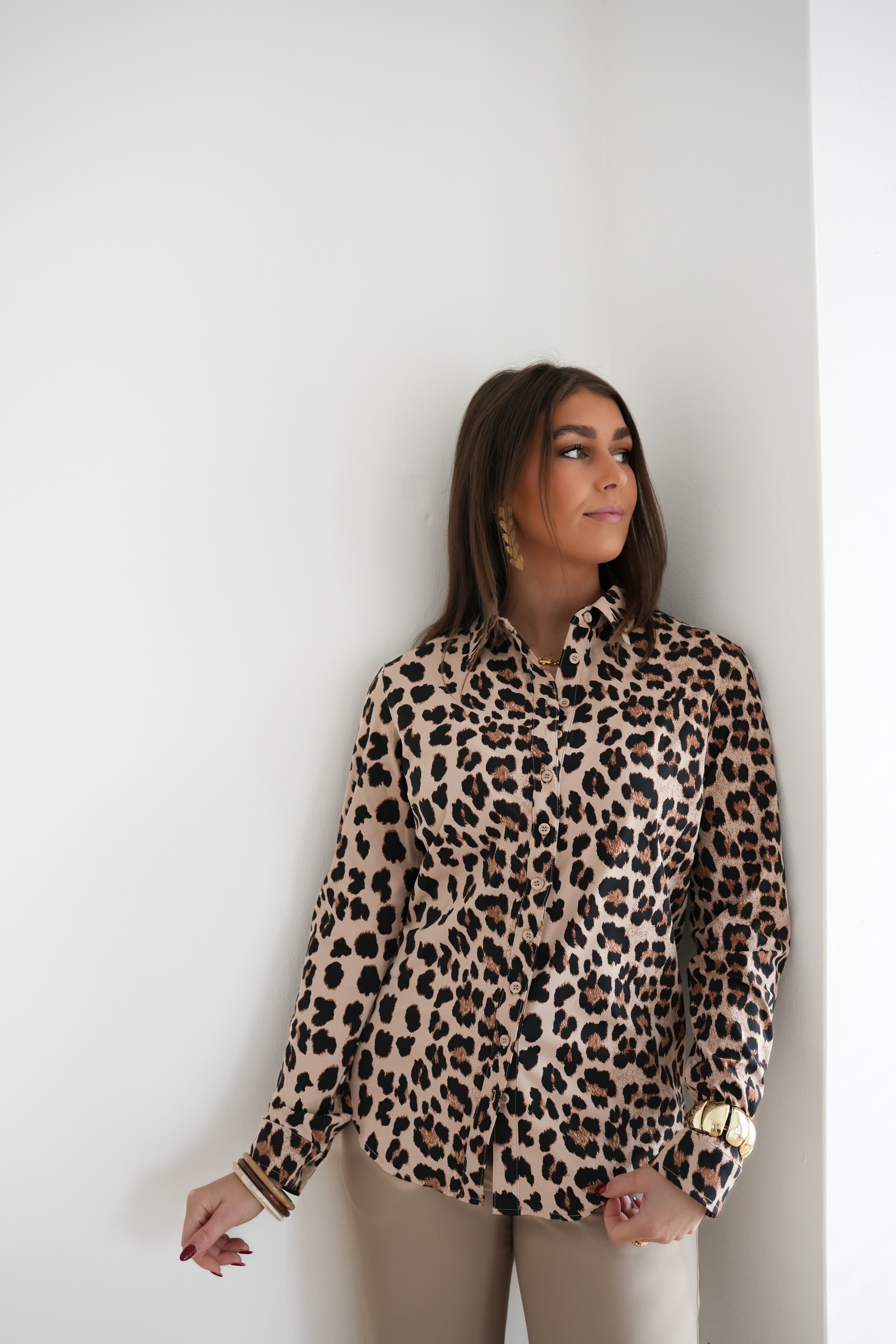 Mi Piace Blouse Leopard Print - Afbeelding 2