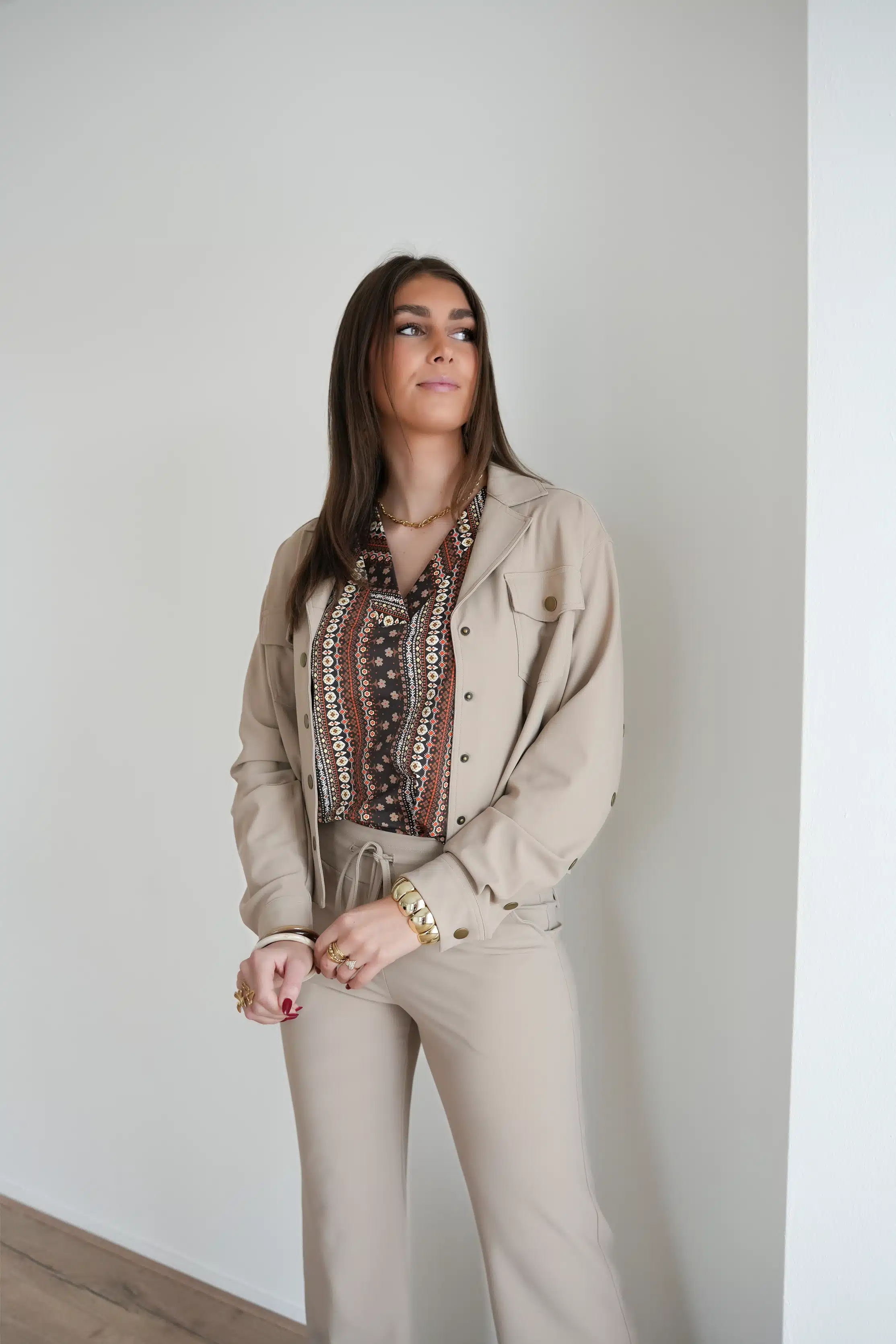 Mi Piace Travel V Neck Boho Print > - Afbeelding 6