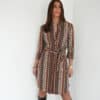 Mi Piace Travel Dress Boho Print