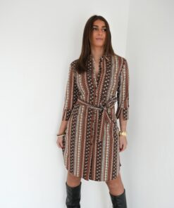 Mi Piace Travel Dress Boho Print