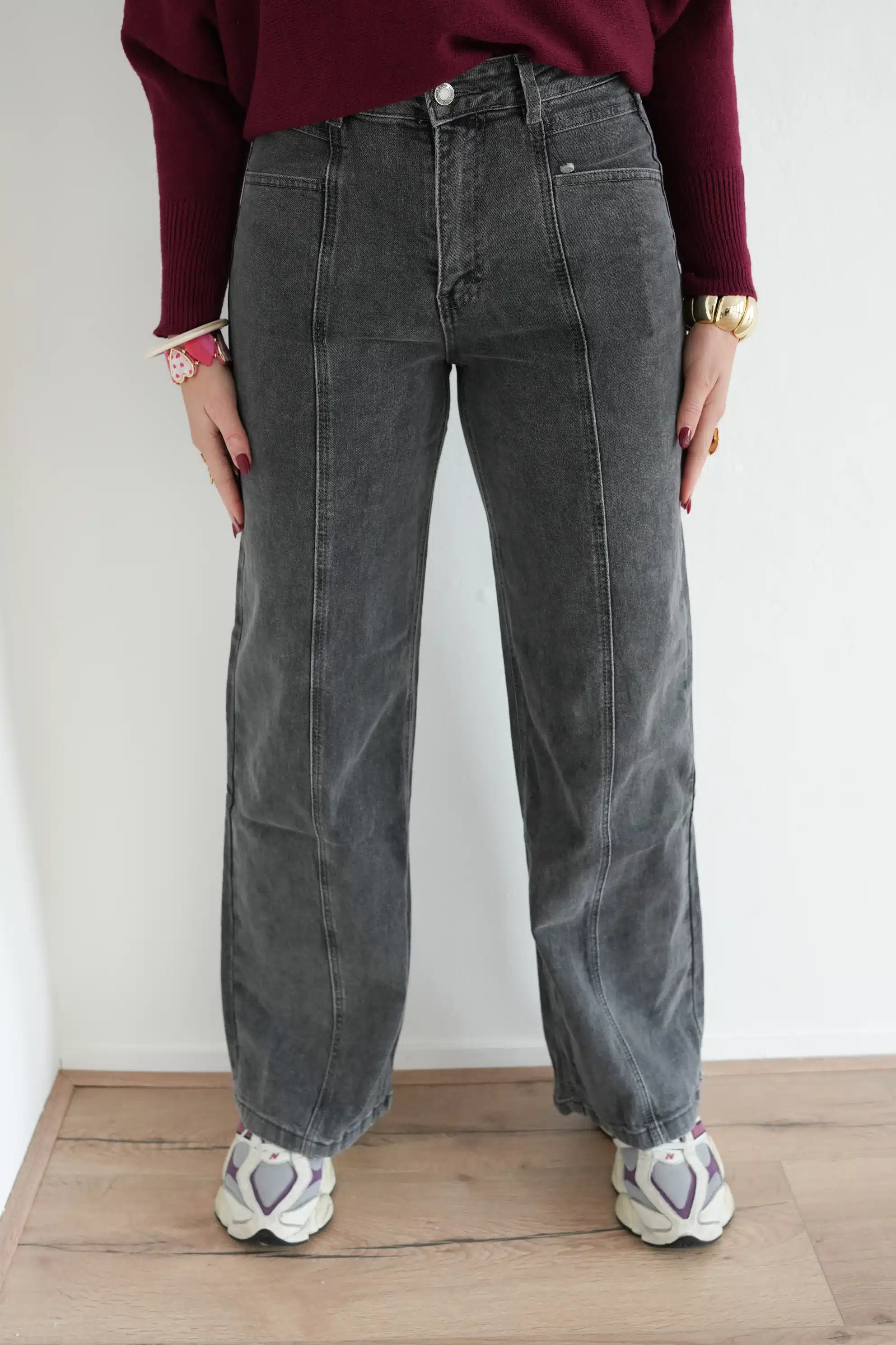 Gigi Jeans Grey Dad Fit 6019-2