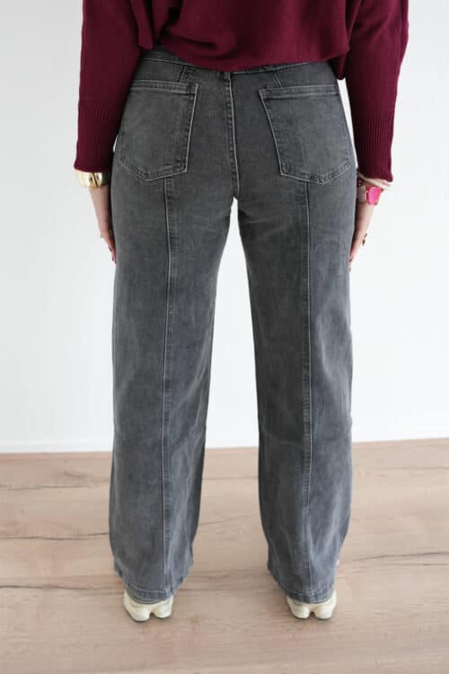 Alternative view of Gigi Jeans Grey Dad Fit 6019-2