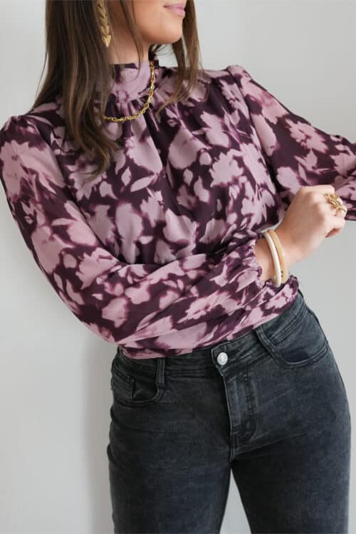 Alternative view of Aafke Blouse Old Pink ^