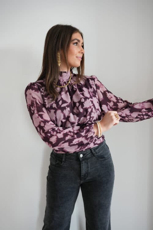 Aafke Blouse Old Pink ^