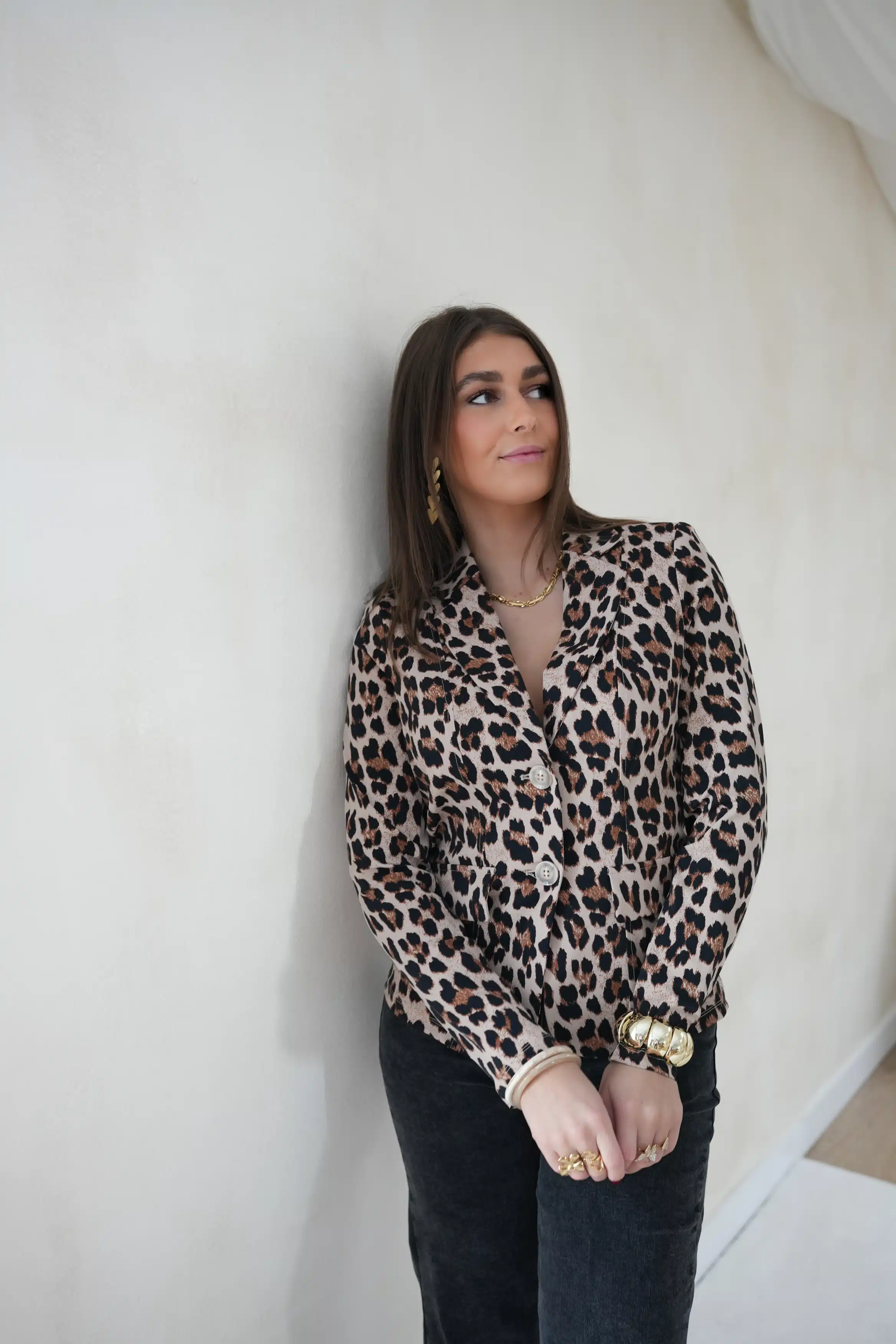Mi Piace Leopard Blazer - Afbeelding 7
