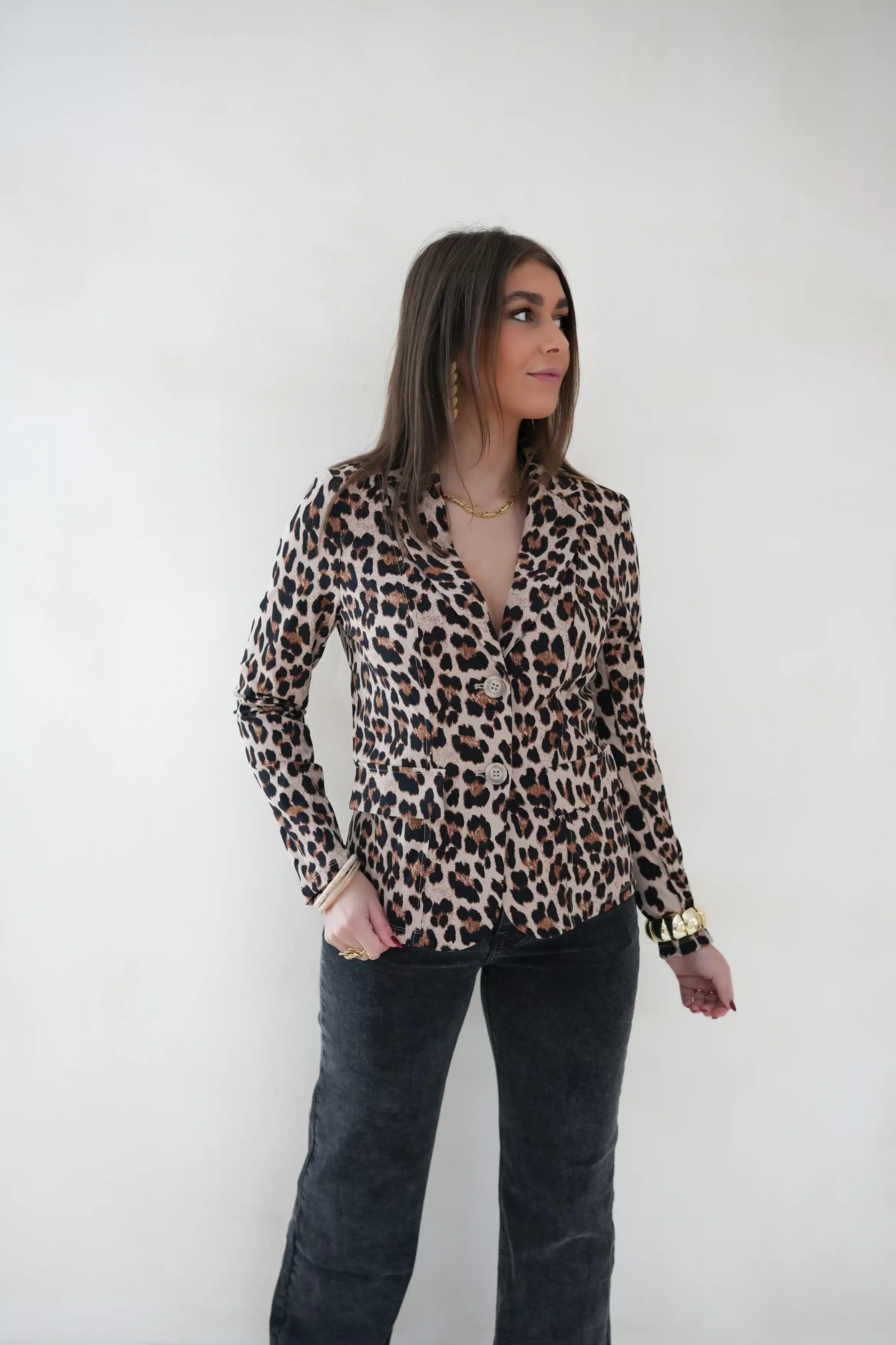Mi Piace Leopard Blazer - Afbeelding 6