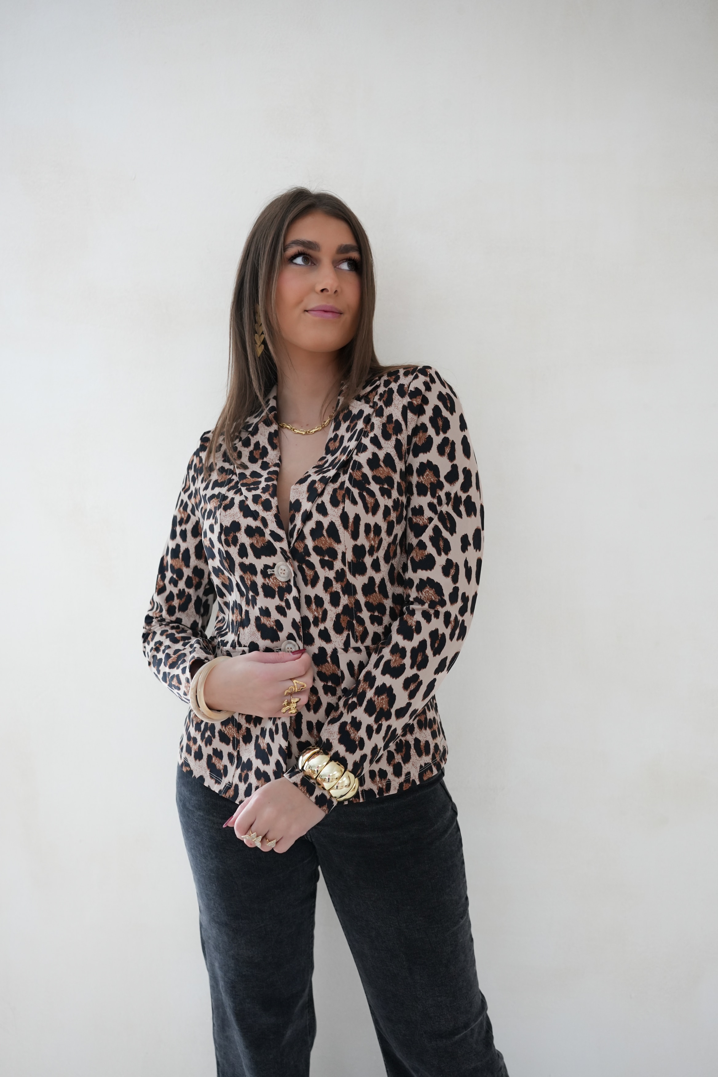 Mi Piace Leopard Blazer - Afbeelding 5