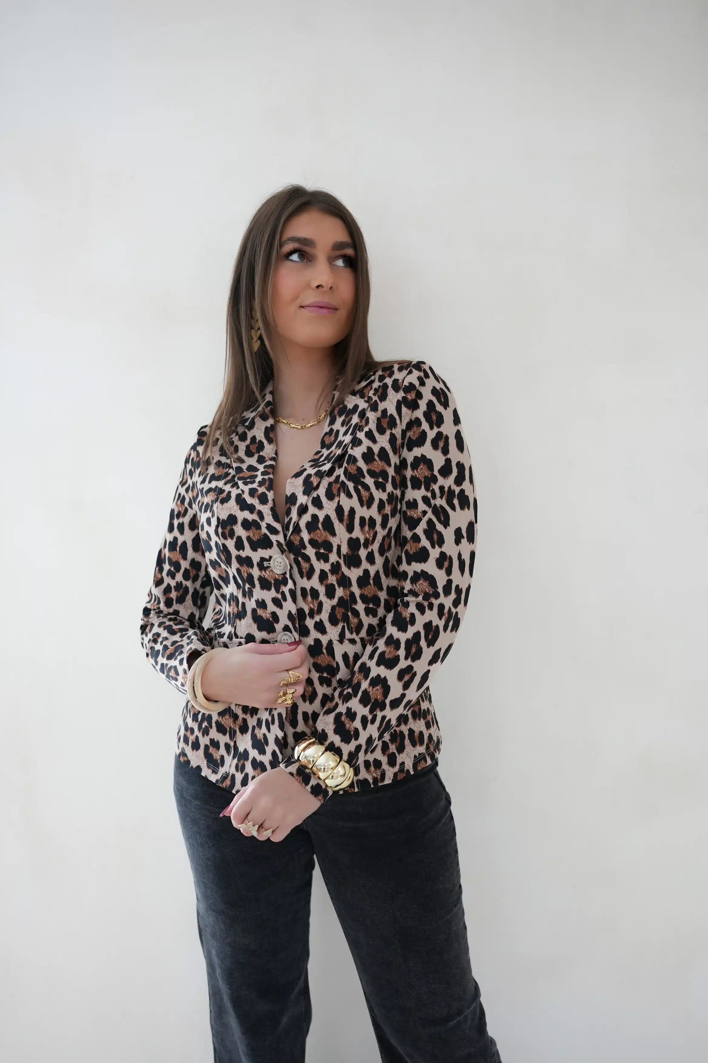 Mi Piace Leopard Blazer - Afbeelding 5