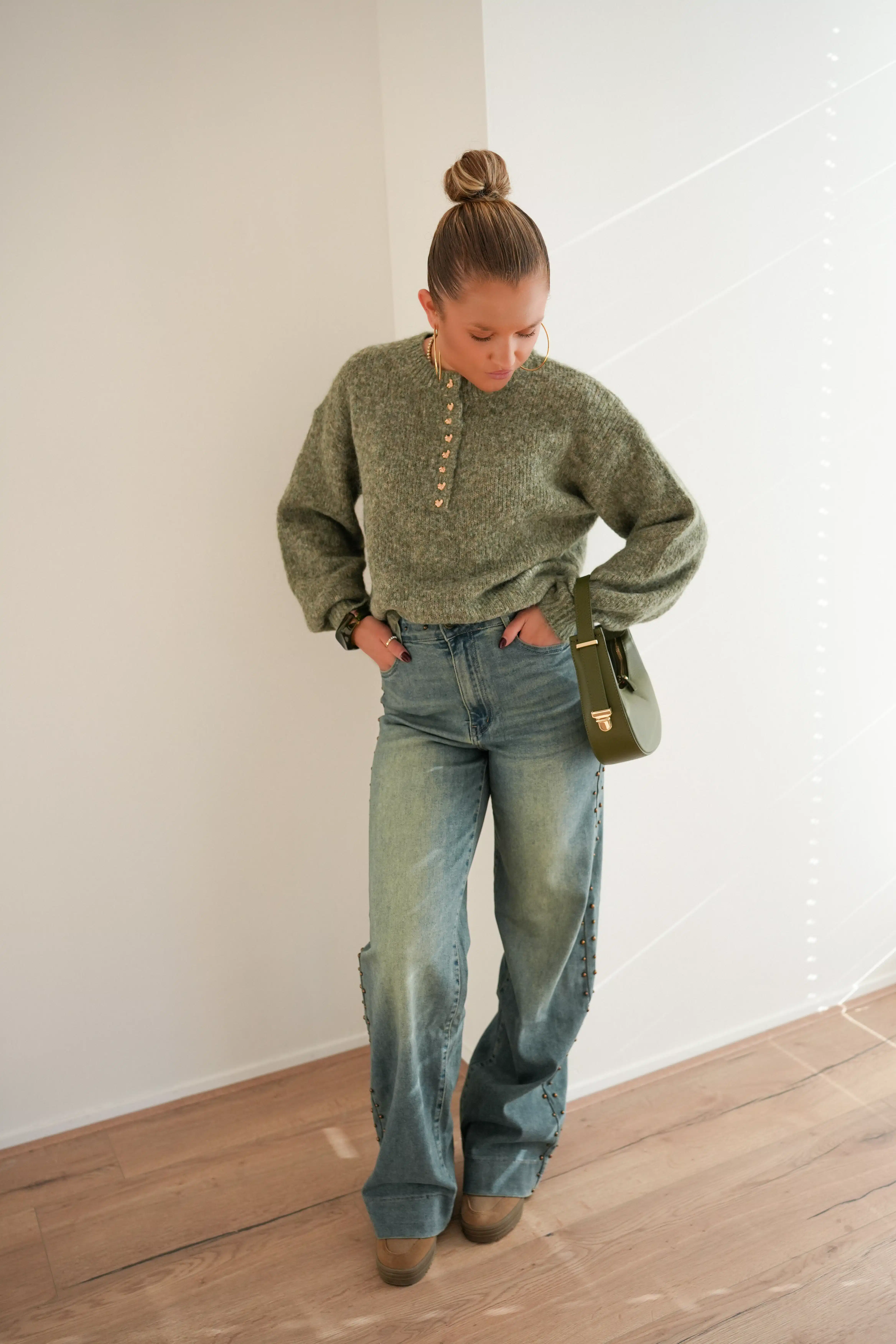 Lio Studs Jeans 3329 - Afbeelding 6