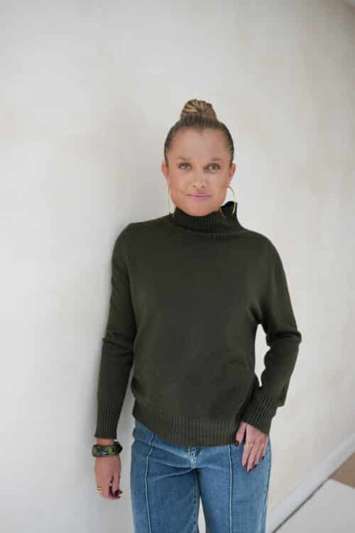 Alternative view of Joyce Sweater Khaki