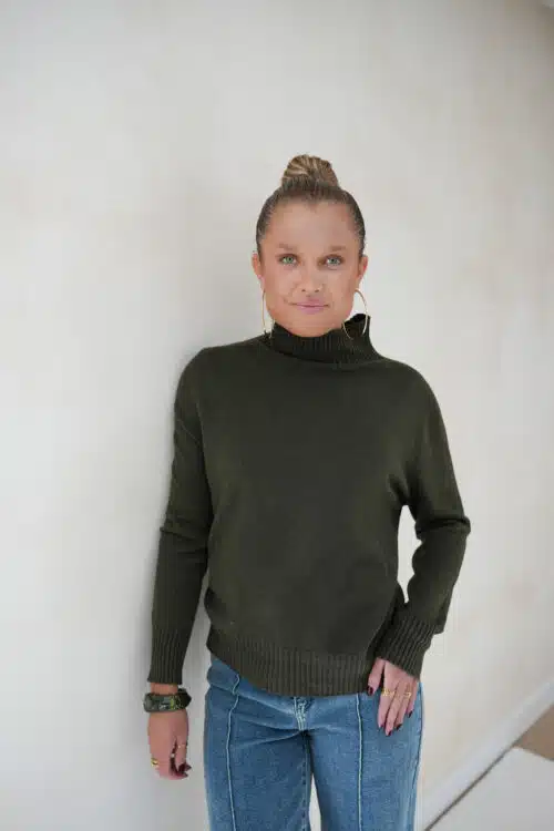 Alternative view of Joyce Sweater Khaki
