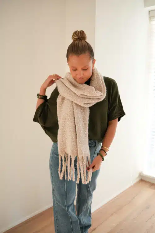 Alternative view of Jennie Scarf Beige