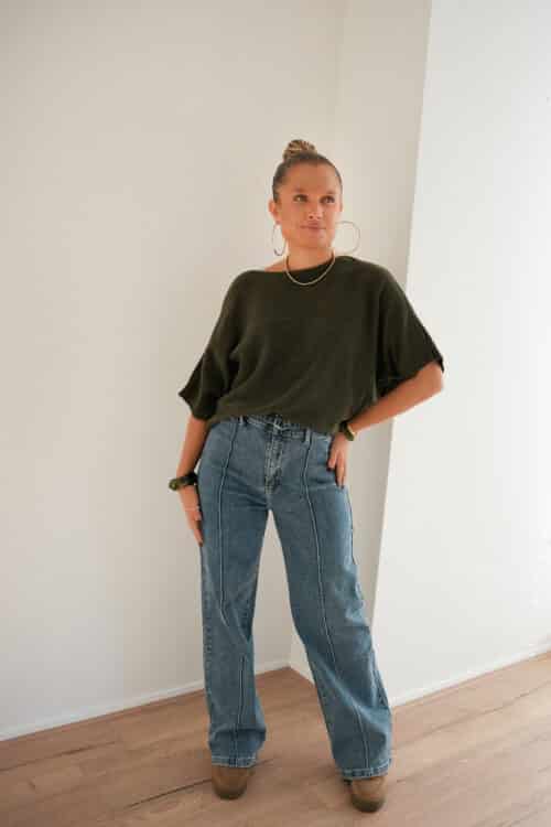 Alternative view of Ginger Sweater Green