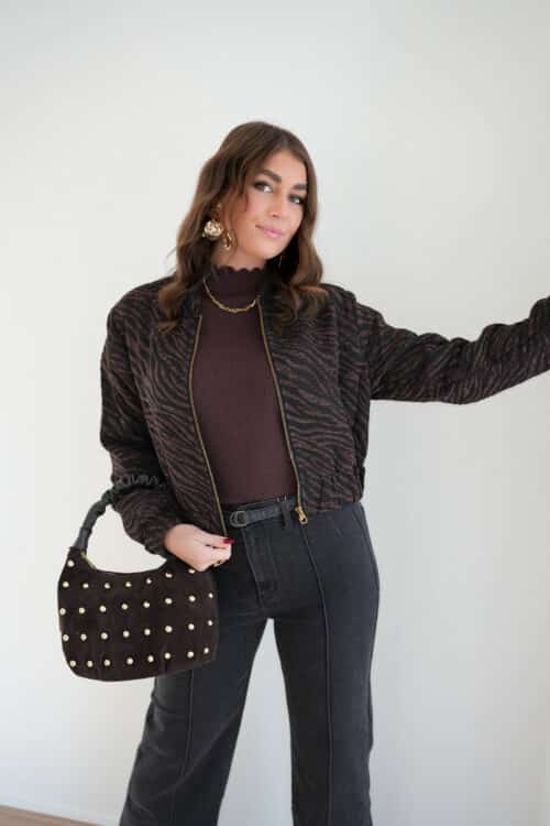 Lofty Manner Jacket Loisa Brown