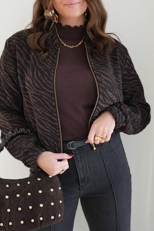 Alternative view of Lofty Manner Jacket Loisa Brown