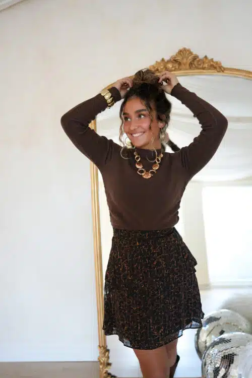 Lofty Manner Sweater Elvira Brown
